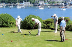  croquet at Fowey 