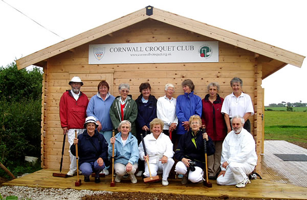 WI at Cornwall Croquet Club - picture