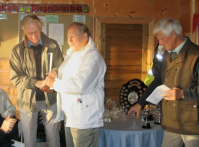 David Edwards winner of the Dowding Cup