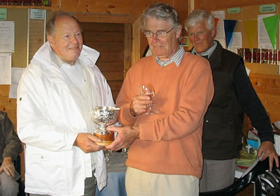 Tony Backhouse winner of the Association Croquet Ladder