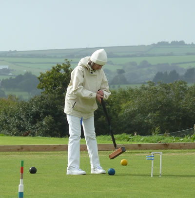 Kathleen Moorshead - lining up!