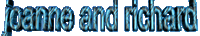  Joanne and Richard Website logo 